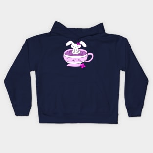 Bunny Tea Kids Hoodie